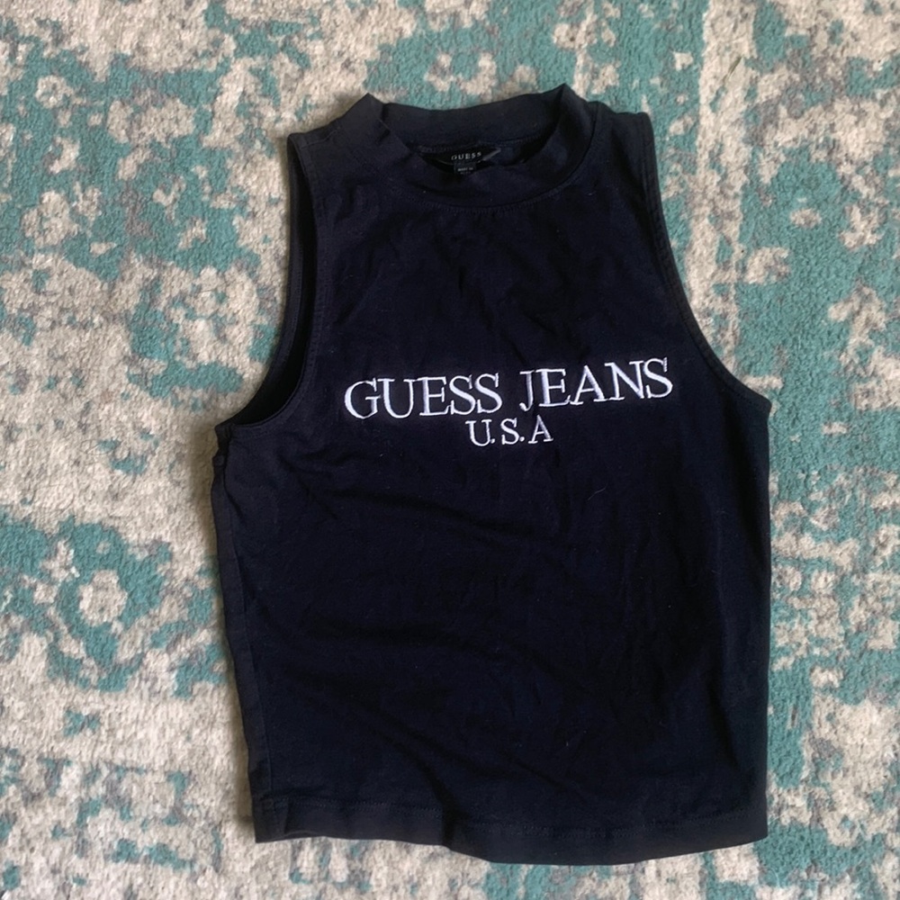 Guess jeans crop top